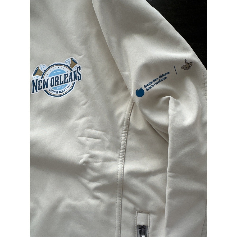 Super Bowl 59 LIX Krewe Of New Orleans Ambassador Jacket Size L Eagles Chiefs - Picture 3 of 7